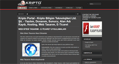 Desktop Screenshot of kripto.net